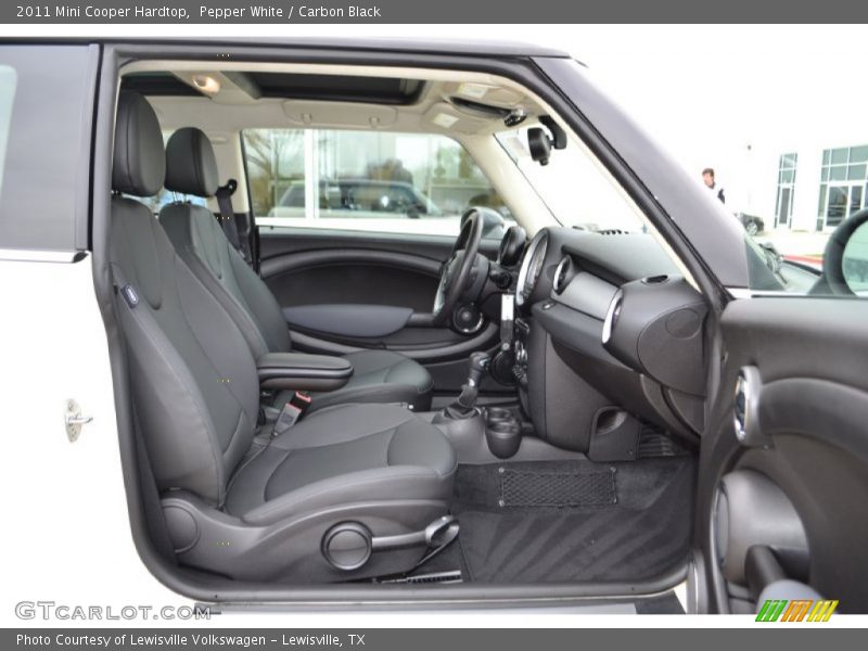  2011 Cooper Hardtop Carbon Black Interior