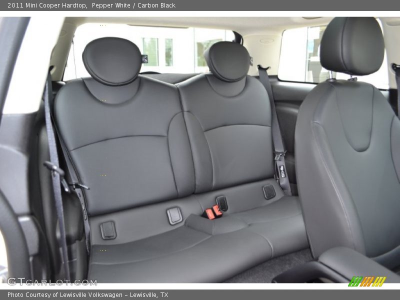 Rear Seat of 2011 Cooper Hardtop