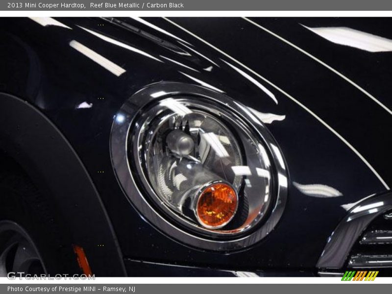 Reef Blue Metallic / Carbon Black 2013 Mini Cooper Hardtop