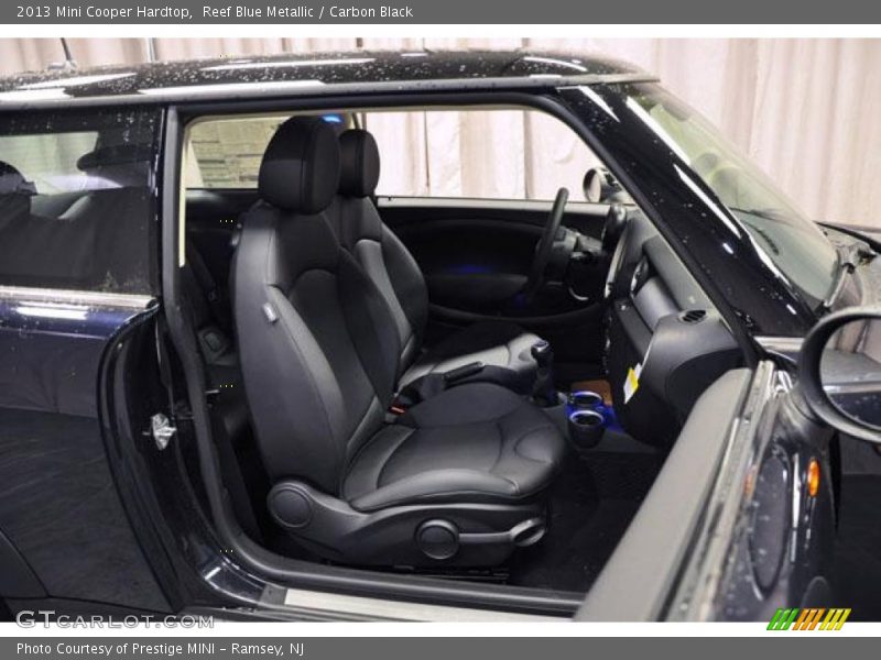 Reef Blue Metallic / Carbon Black 2013 Mini Cooper Hardtop