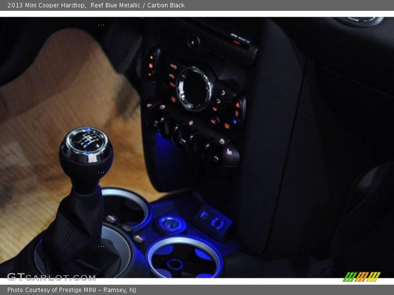 Reef Blue Metallic / Carbon Black 2013 Mini Cooper Hardtop