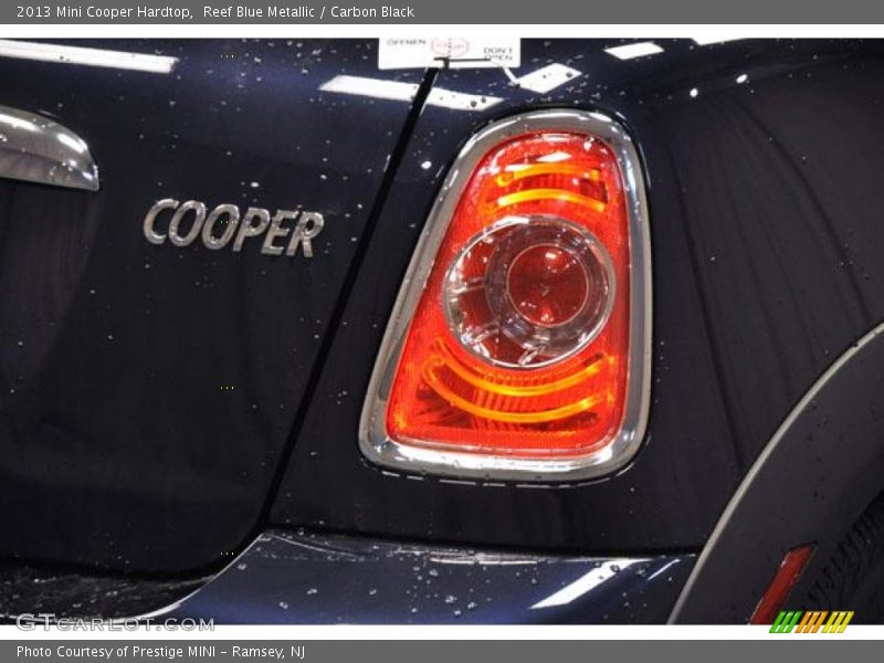 Reef Blue Metallic / Carbon Black 2013 Mini Cooper Hardtop