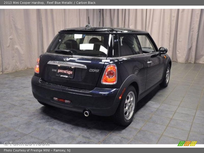 Reef Blue Metallic / Carbon Black 2013 Mini Cooper Hardtop