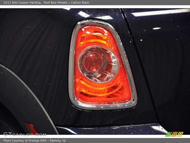 Reef Blue Metallic / Carbon Black 2013 Mini Cooper Hardtop