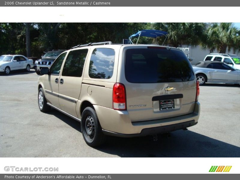 Sandstone Metallic / Cashmere 2006 Chevrolet Uplander LS