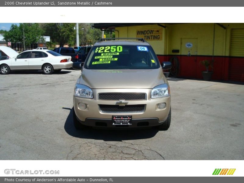 Sandstone Metallic / Cashmere 2006 Chevrolet Uplander LS