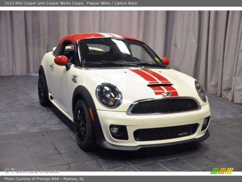 Front 3/4 View of 2013 Cooper John Cooper Works Coupe