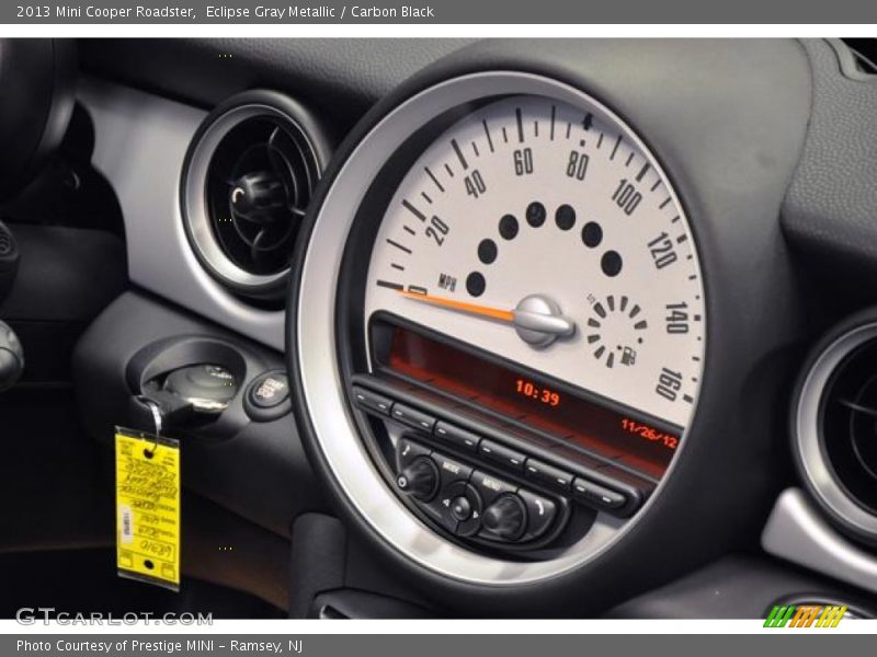 Eclipse Gray Metallic / Carbon Black 2013 Mini Cooper Roadster