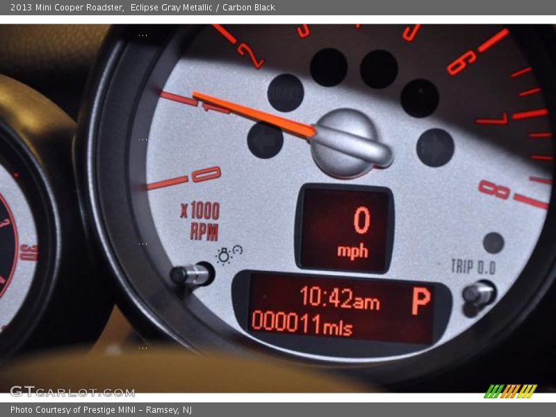Eclipse Gray Metallic / Carbon Black 2013 Mini Cooper Roadster