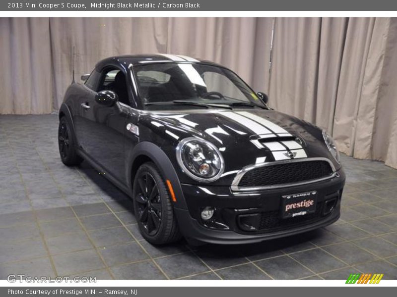 Midnight Black Metallic / Carbon Black 2013 Mini Cooper S Coupe