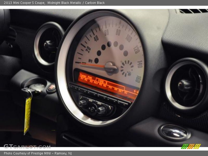 Midnight Black Metallic / Carbon Black 2013 Mini Cooper S Coupe