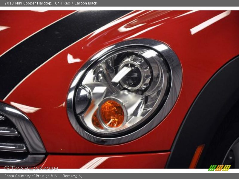 Chili Red / Carbon Black 2013 Mini Cooper Hardtop