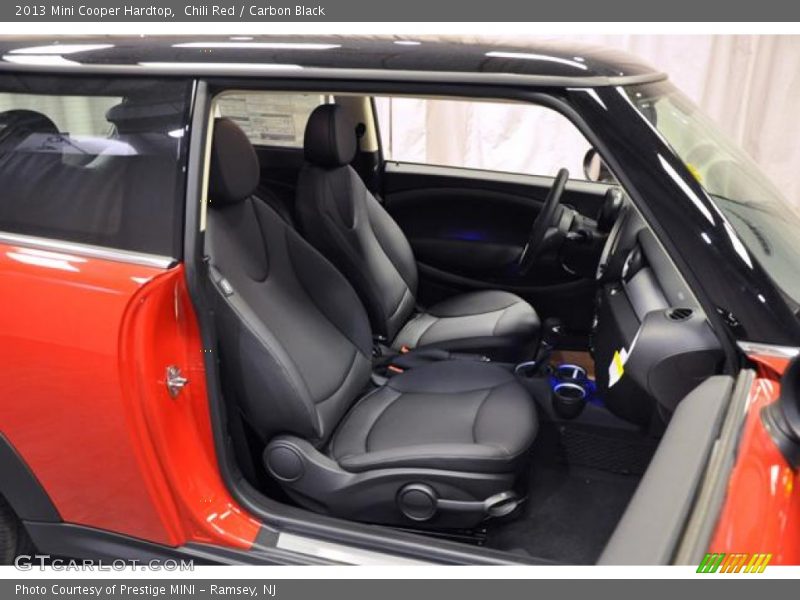 Chili Red / Carbon Black 2013 Mini Cooper Hardtop