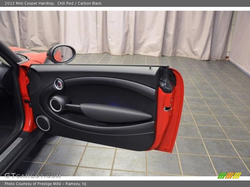 Chili Red / Carbon Black 2013 Mini Cooper Hardtop