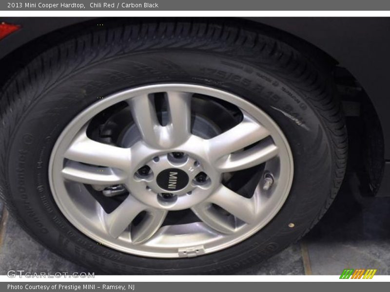 Chili Red / Carbon Black 2013 Mini Cooper Hardtop
