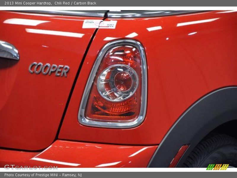 Chili Red / Carbon Black 2013 Mini Cooper Hardtop
