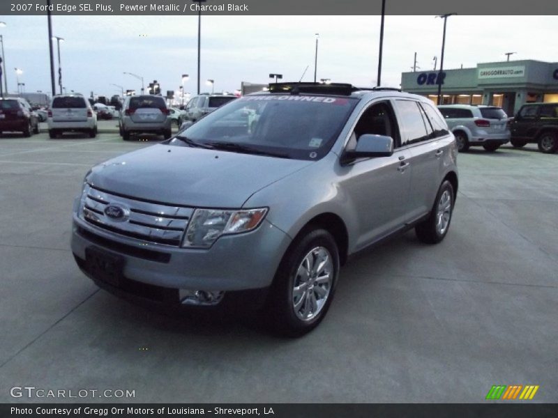 Pewter Metallic / Charcoal Black 2007 Ford Edge SEL Plus