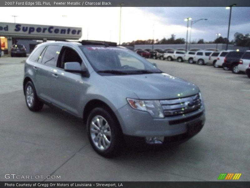 Pewter Metallic / Charcoal Black 2007 Ford Edge SEL Plus