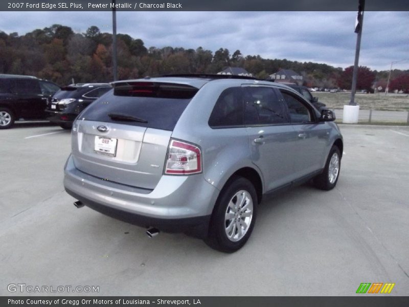 Pewter Metallic / Charcoal Black 2007 Ford Edge SEL Plus