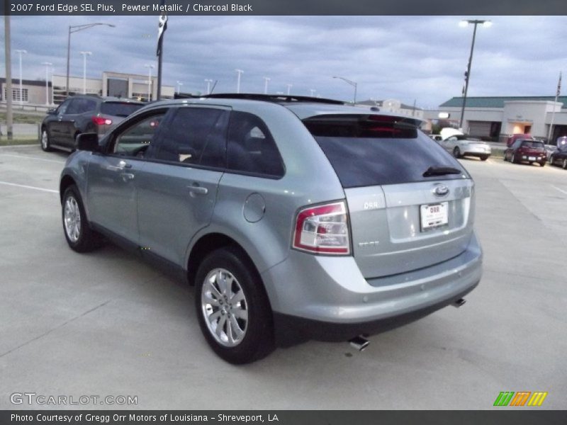 Pewter Metallic / Charcoal Black 2007 Ford Edge SEL Plus