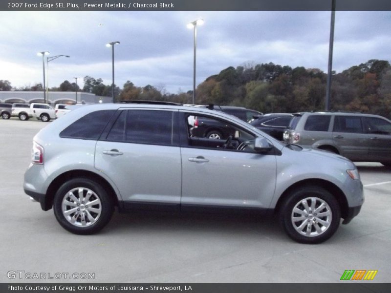 Pewter Metallic / Charcoal Black 2007 Ford Edge SEL Plus