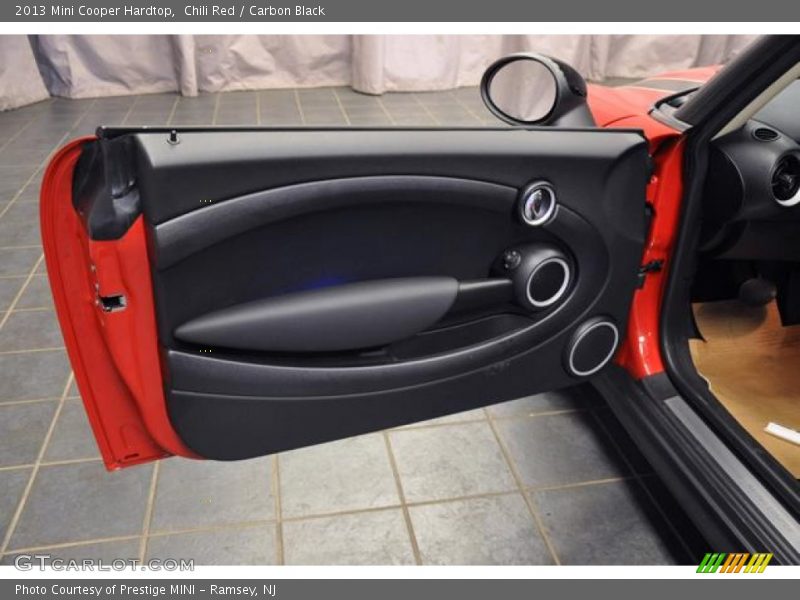 Chili Red / Carbon Black 2013 Mini Cooper Hardtop