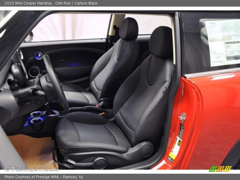 Chili Red / Carbon Black 2013 Mini Cooper Hardtop
