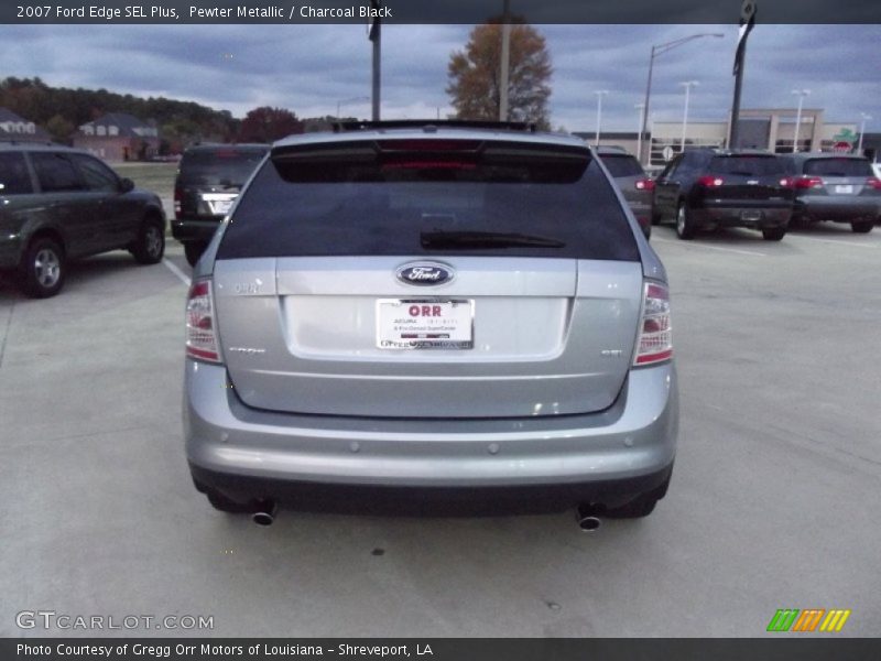 Pewter Metallic / Charcoal Black 2007 Ford Edge SEL Plus