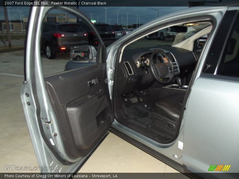 Pewter Metallic / Charcoal Black 2007 Ford Edge SEL Plus