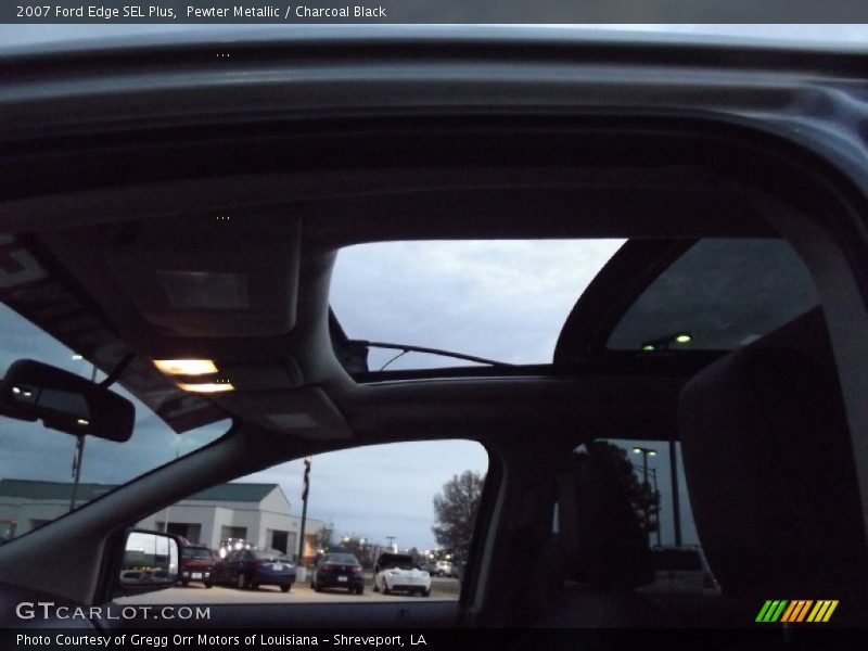 Pewter Metallic / Charcoal Black 2007 Ford Edge SEL Plus