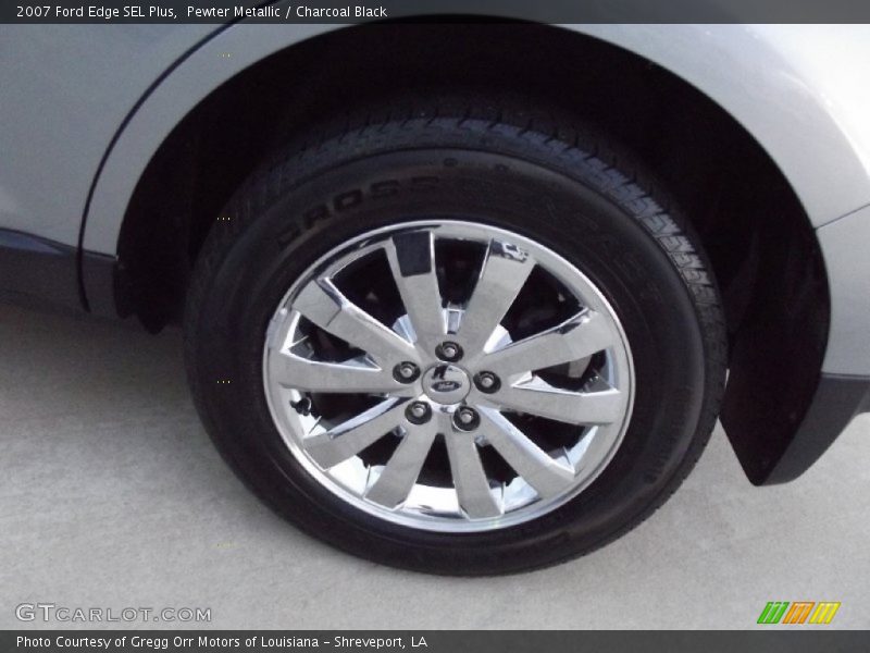Pewter Metallic / Charcoal Black 2007 Ford Edge SEL Plus