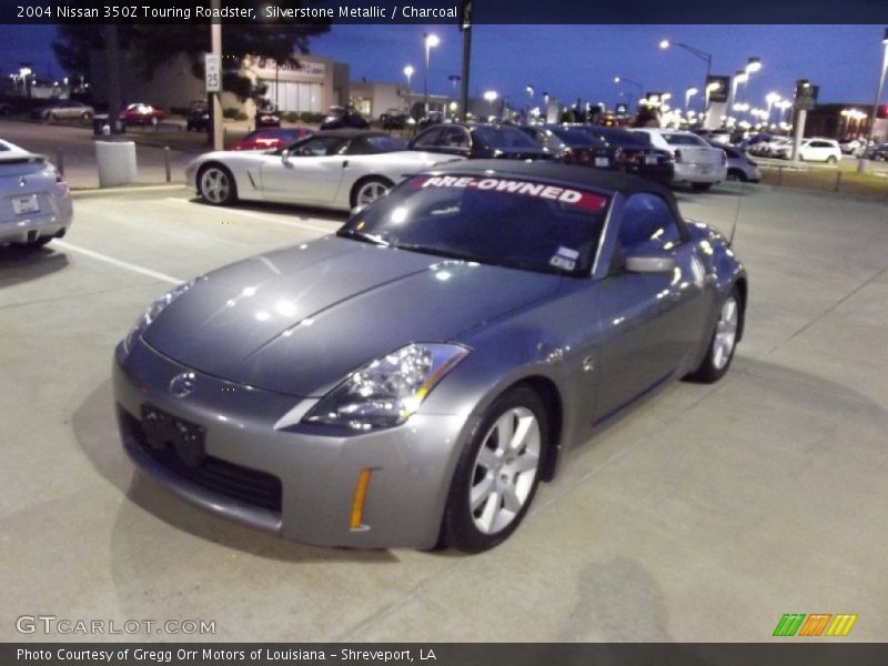 Silverstone Metallic / Charcoal 2004 Nissan 350Z Touring Roadster