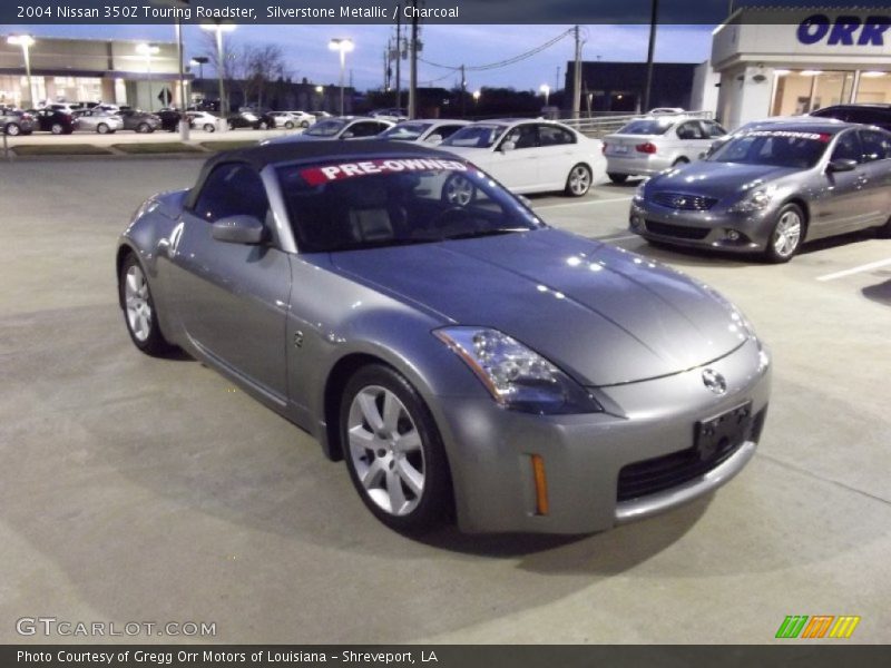 Silverstone Metallic / Charcoal 2004 Nissan 350Z Touring Roadster