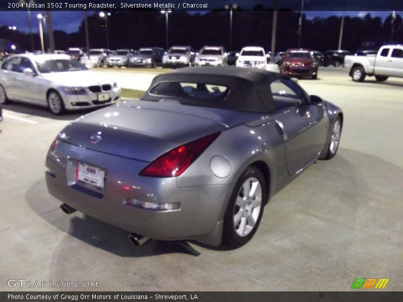 Silverstone Metallic / Charcoal 2004 Nissan 350Z Touring Roadster