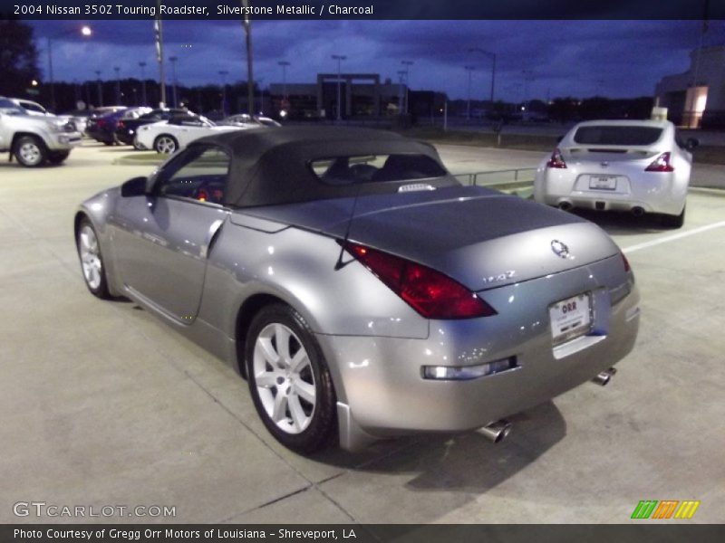 Silverstone Metallic / Charcoal 2004 Nissan 350Z Touring Roadster