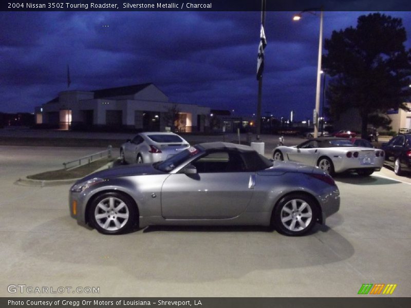 Silverstone Metallic / Charcoal 2004 Nissan 350Z Touring Roadster