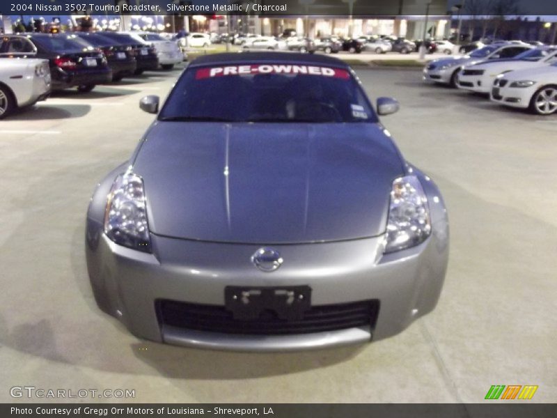 Silverstone Metallic / Charcoal 2004 Nissan 350Z Touring Roadster