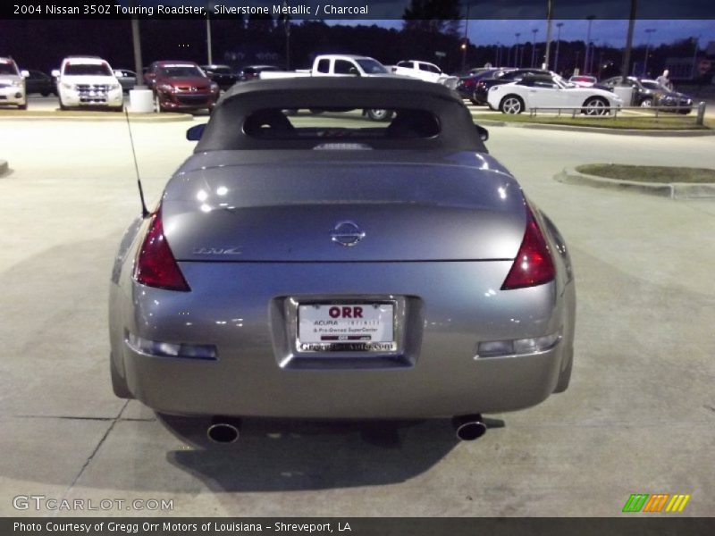 Silverstone Metallic / Charcoal 2004 Nissan 350Z Touring Roadster