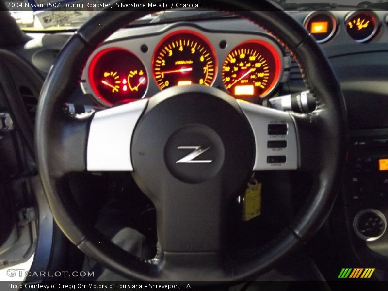 Silverstone Metallic / Charcoal 2004 Nissan 350Z Touring Roadster
