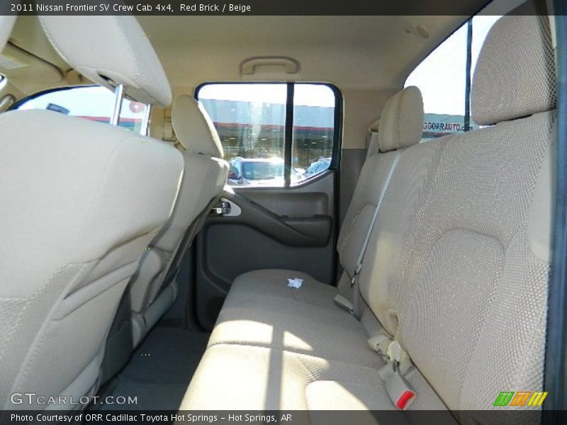 Red Brick / Beige 2011 Nissan Frontier SV Crew Cab 4x4