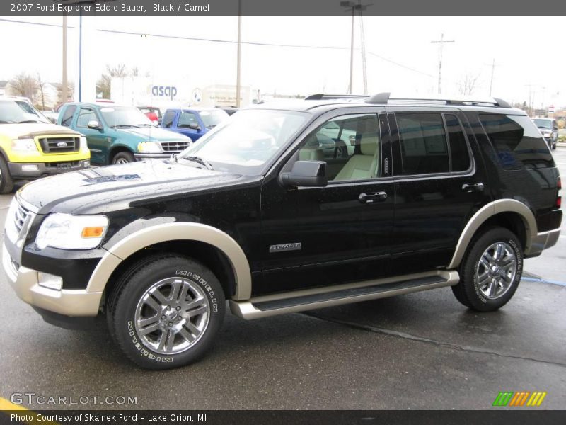 Black / Camel 2007 Ford Explorer Eddie Bauer