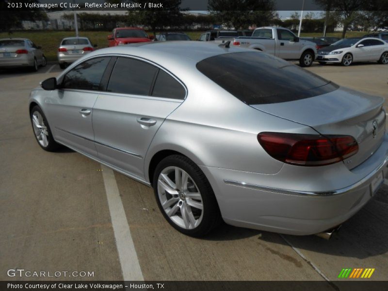 Reflex Silver Metallic / Black 2013 Volkswagen CC Lux