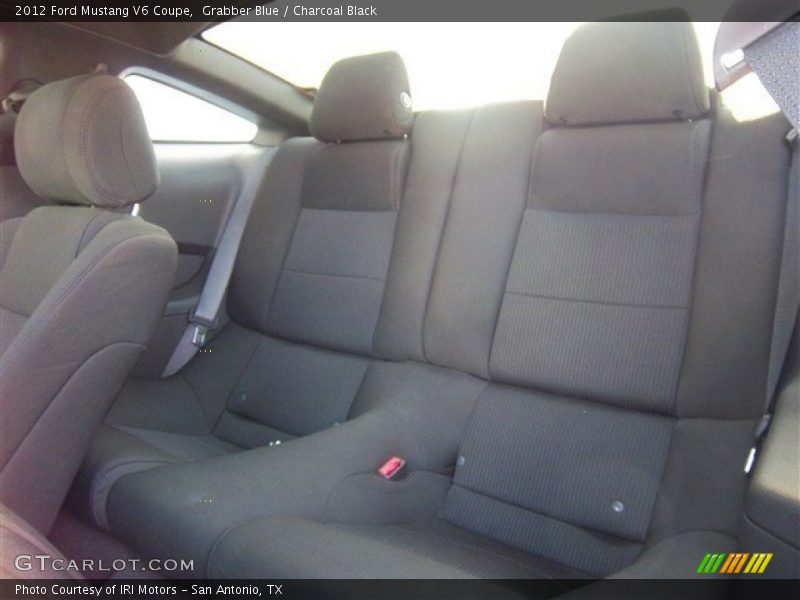 Grabber Blue / Charcoal Black 2012 Ford Mustang V6 Coupe