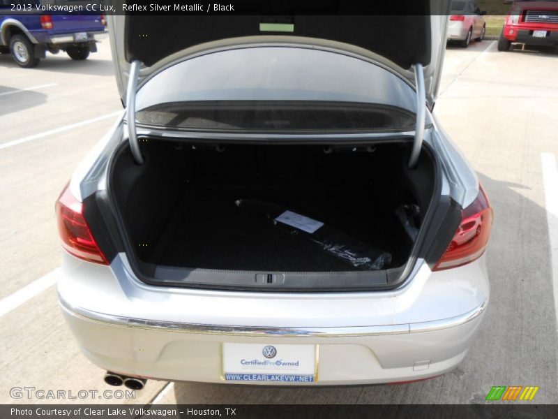 Reflex Silver Metallic / Black 2013 Volkswagen CC Lux