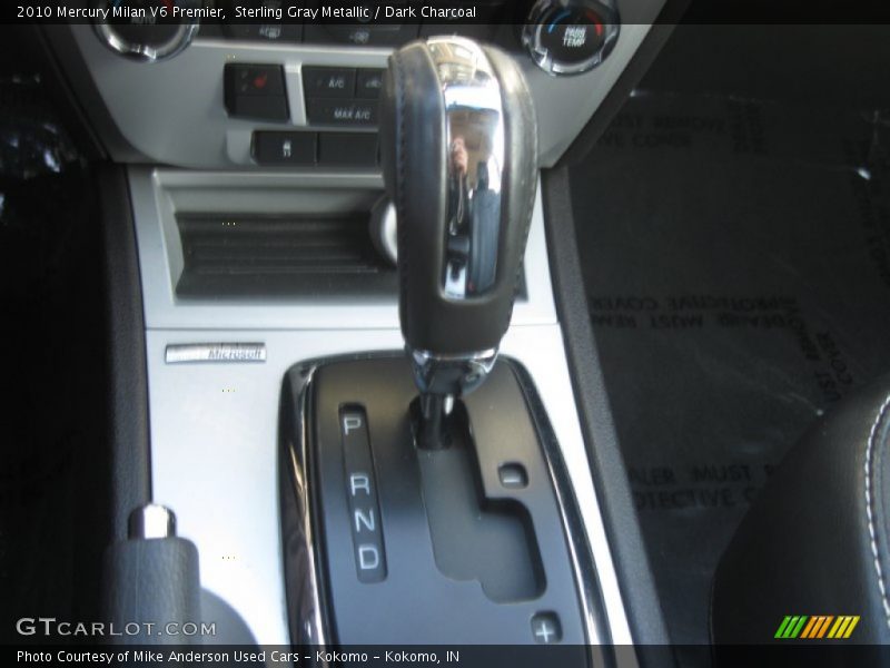 Sterling Gray Metallic / Dark Charcoal 2010 Mercury Milan V6 Premier