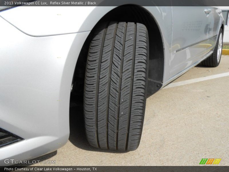 Reflex Silver Metallic / Black 2013 Volkswagen CC Lux