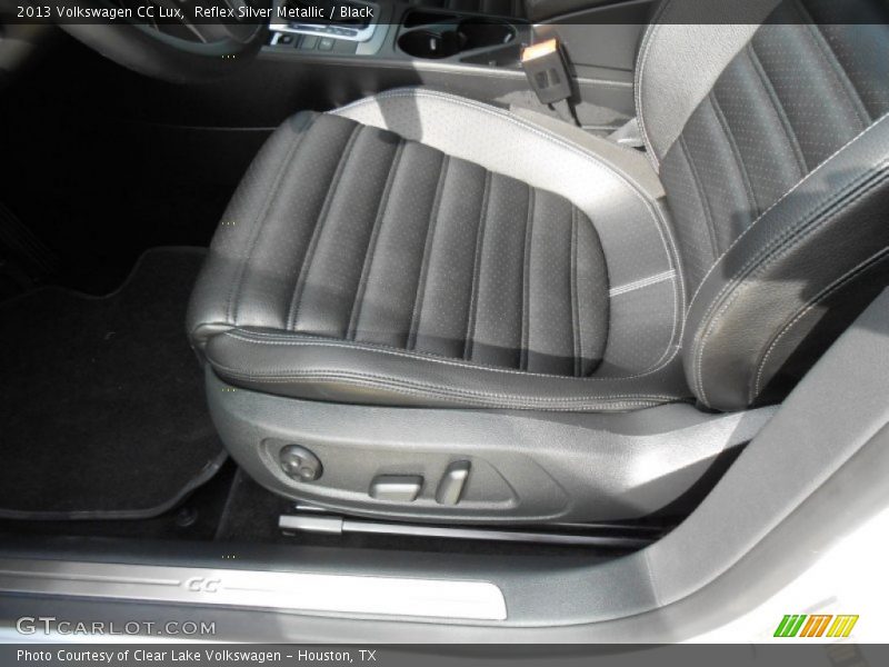 Reflex Silver Metallic / Black 2013 Volkswagen CC Lux