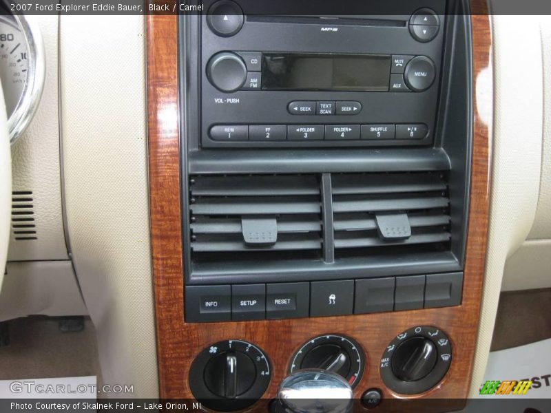 Black / Camel 2007 Ford Explorer Eddie Bauer