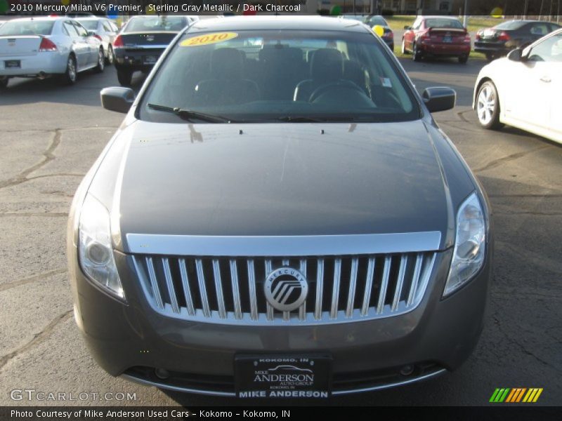 Sterling Gray Metallic / Dark Charcoal 2010 Mercury Milan V6 Premier