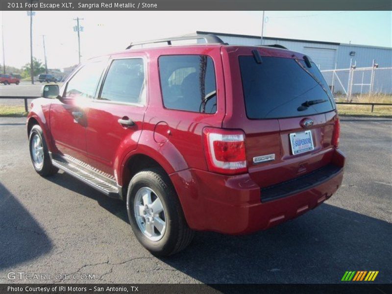 Sangria Red Metallic / Stone 2011 Ford Escape XLT